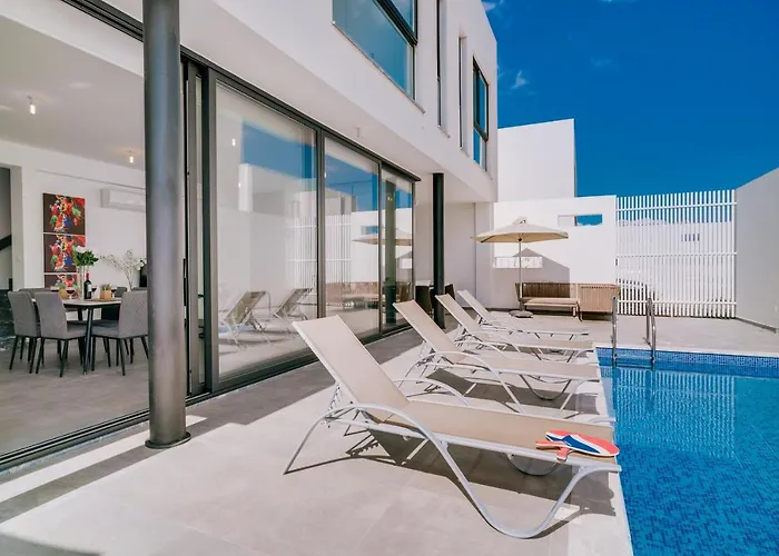 别墅 Sunnyvillas: 2br New Villa☆private Pool In Pernera - Nicholas 普罗塔拉斯